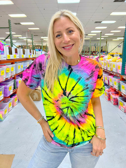 Limeade Swirl Tie-Dye Tee