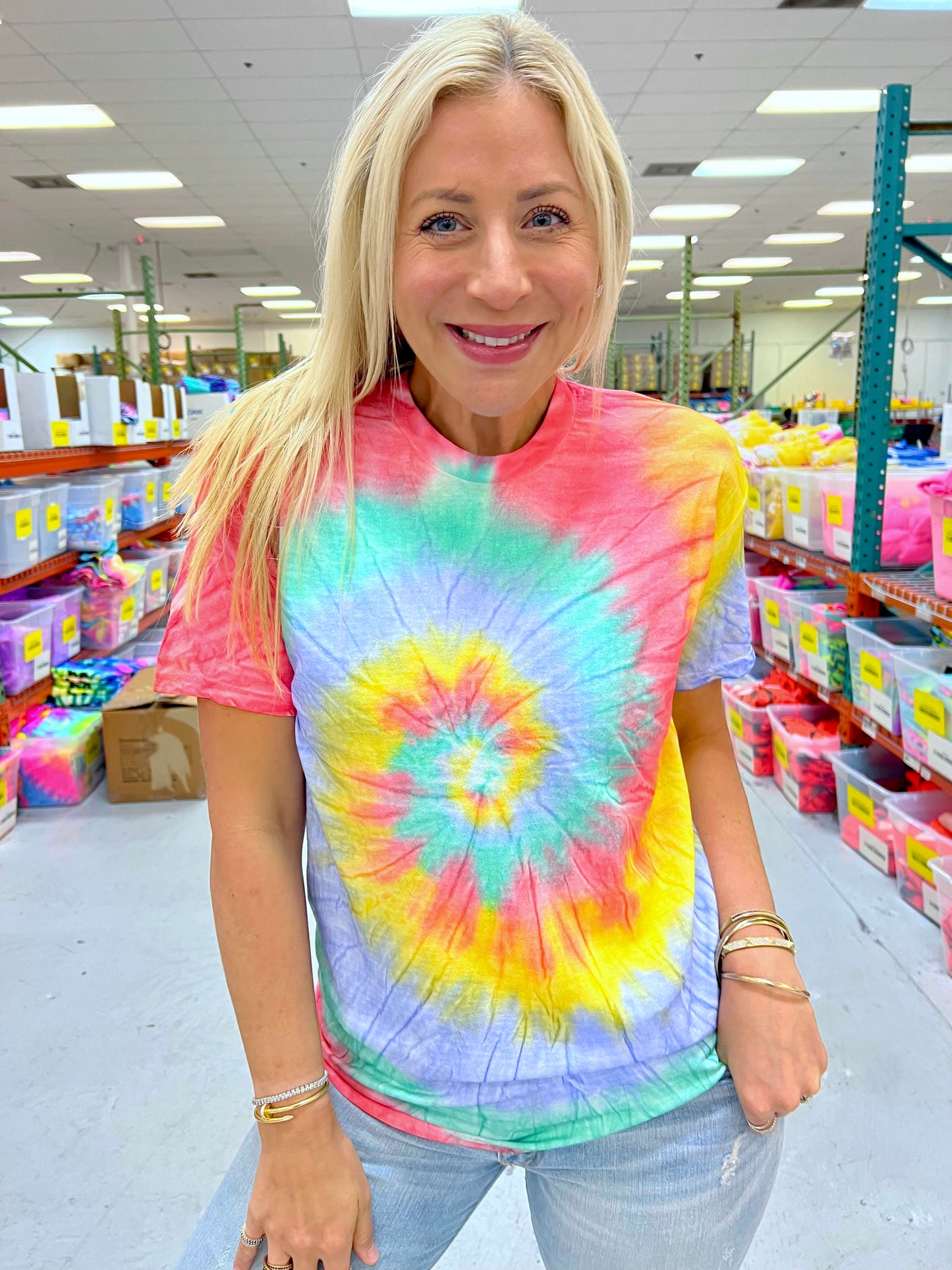 Sunrise Haze Tie-Dye Tee