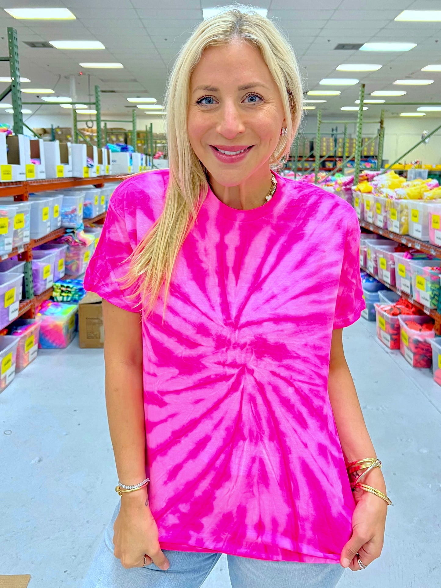 Pinkberry Twist Tie-Dye Tee