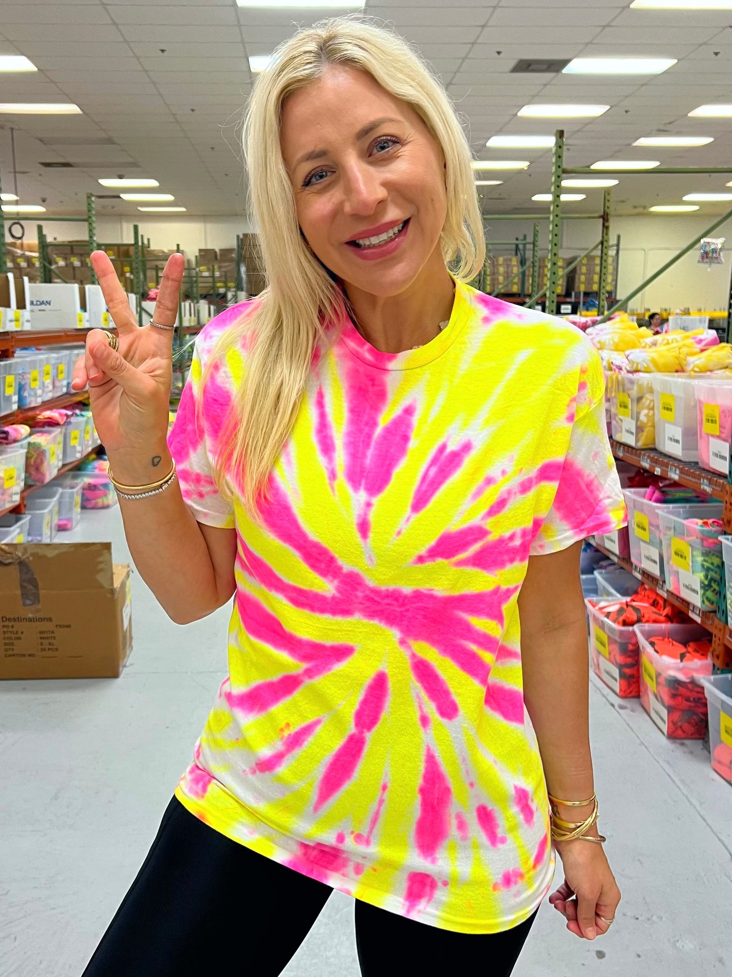 Lemonade Twist Tie-Dye Tee